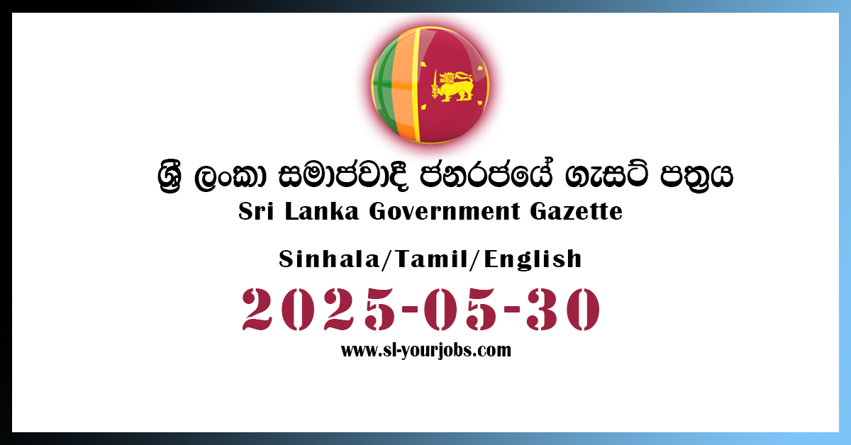 Download Government Gazette 2025 May 30